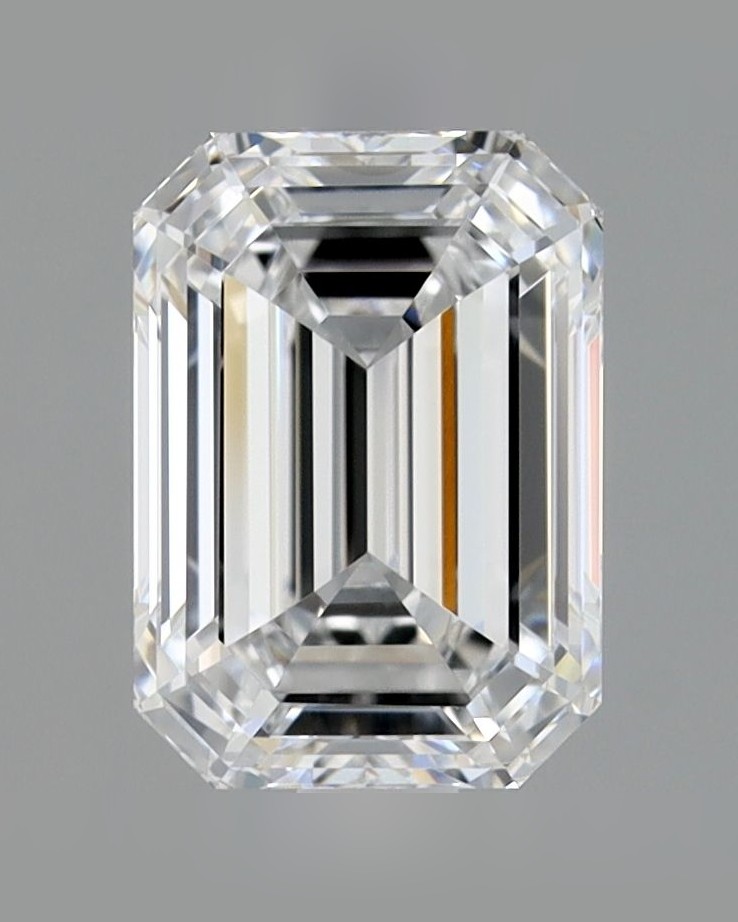 2.01 ct Emerald Natural Diamond, D IF
