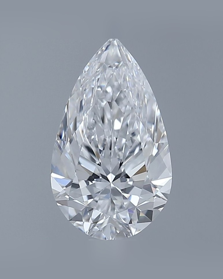 1.10 ct Pear Natural Diamond, D IF