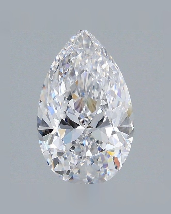 2.01 ct Pear Natural Diamond, D IF