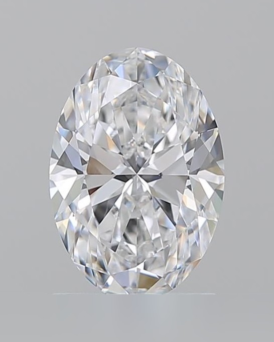 1.50 ct Oval Natural Diamond, D IF