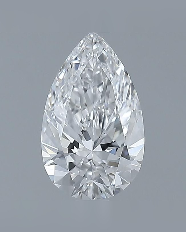 1.03 ct Pear Natural Diamond, D IF