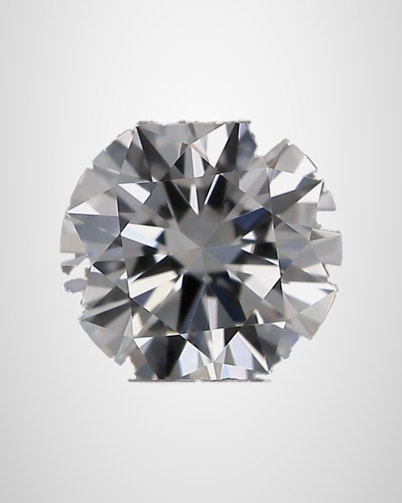 0.17 ct Round Natural Diamond, D IF