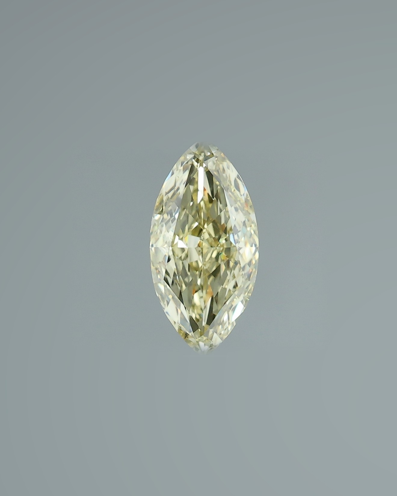 1.24 ct Marquise Fancy Colour Diamond, VS1, Fancy Yellow
