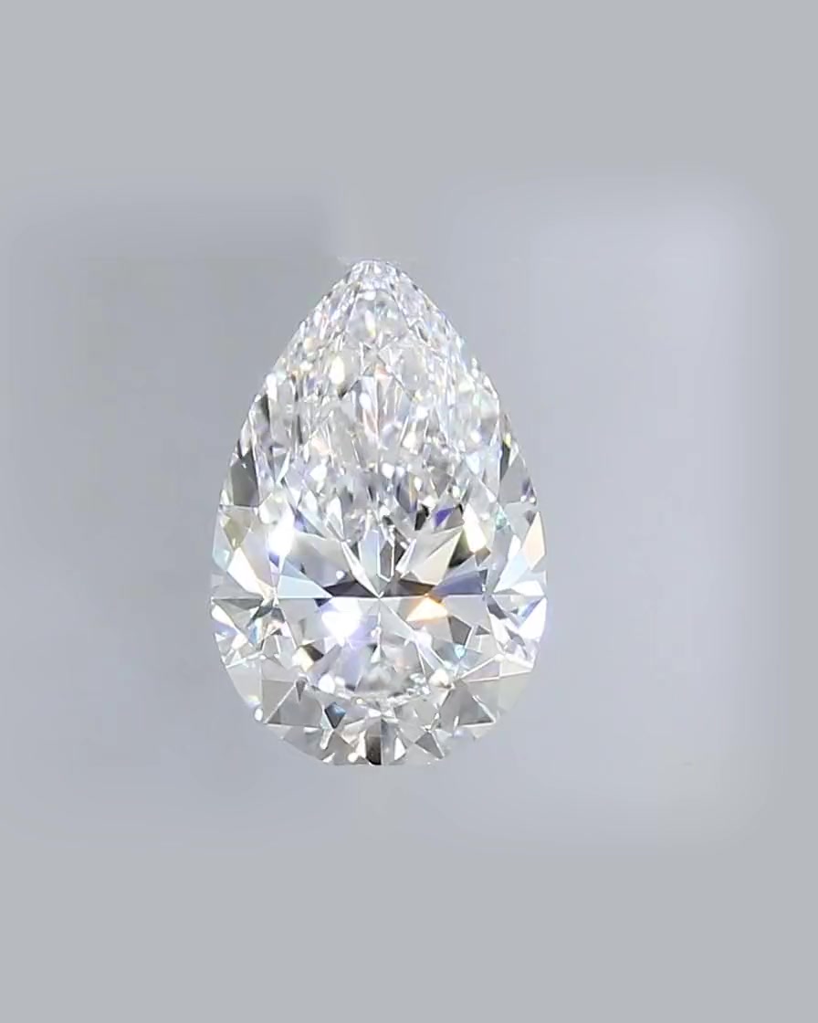 1.51 ct Pear Natural Diamond, D IF