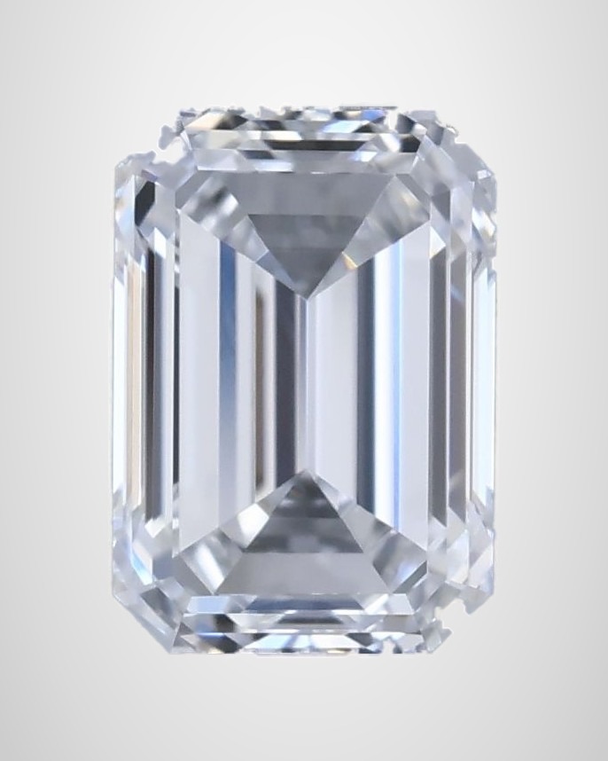 0.52 ct Emerald Natural Diamond, D IF