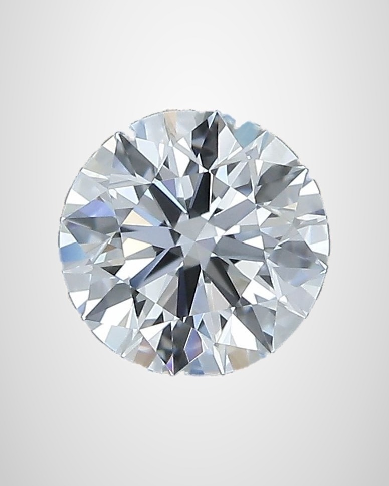 0.60 ct Round Natural Diamond, D IF