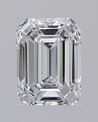 1.01 ct Emerald Natural Diamond, D IF