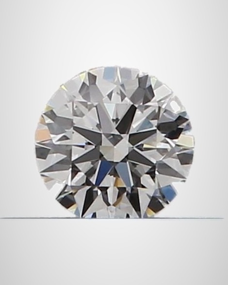 0.16 ct Round Natural Diamond, D IF