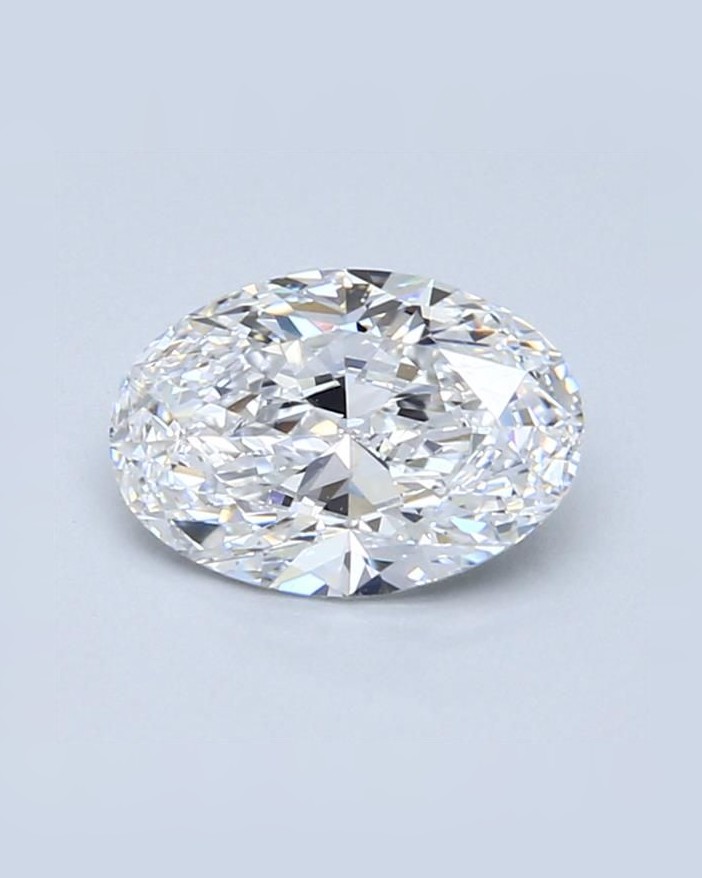 1.53 ct Oval Natural Diamond, D IF