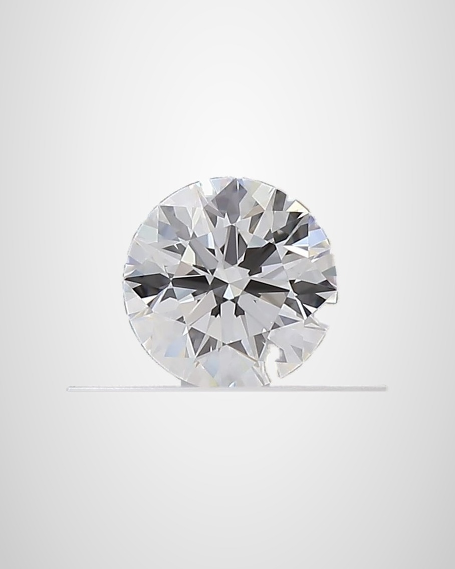 0.24 ct Round Natural Diamond, D IF