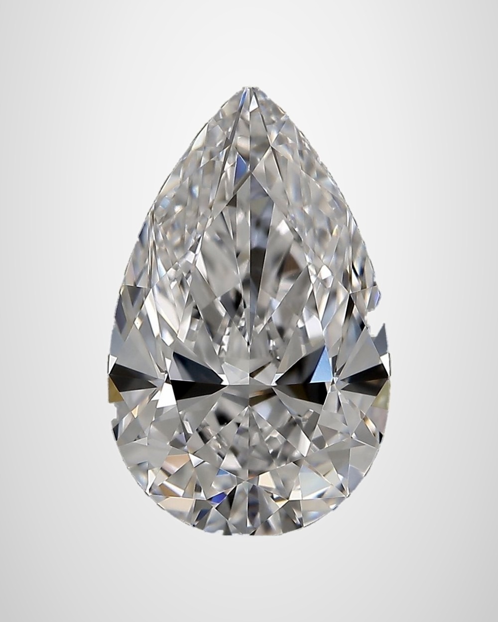 1.74 ct Pear Natural Diamond, D IF