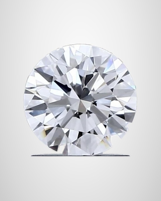 0.93 ct Round Natural Diamond, D IF