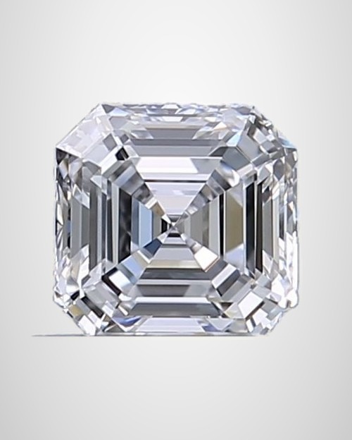 0.32 ct Asscher Natural Diamond, D IF