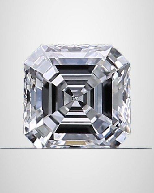 0.31 ct Asscher Natural Diamond, D IF