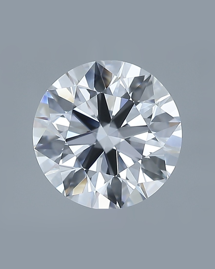 2.53 ct Round Brilliant Natural Diamond, D IF
