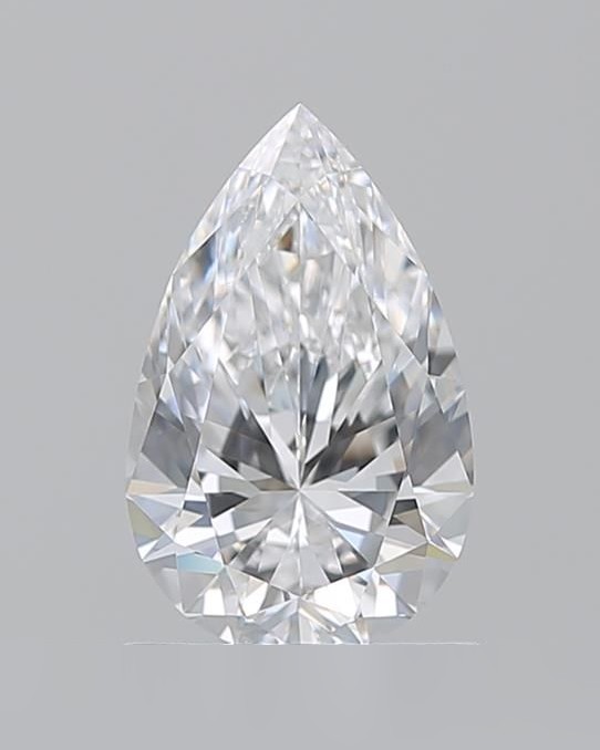 1.12 ct Pear Natural Diamond, D IF