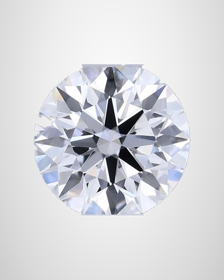 0.40 ct Round Natural Diamond, D IF