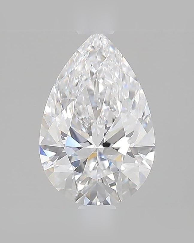 1.00 ct Pear Natural Diamond, D IF