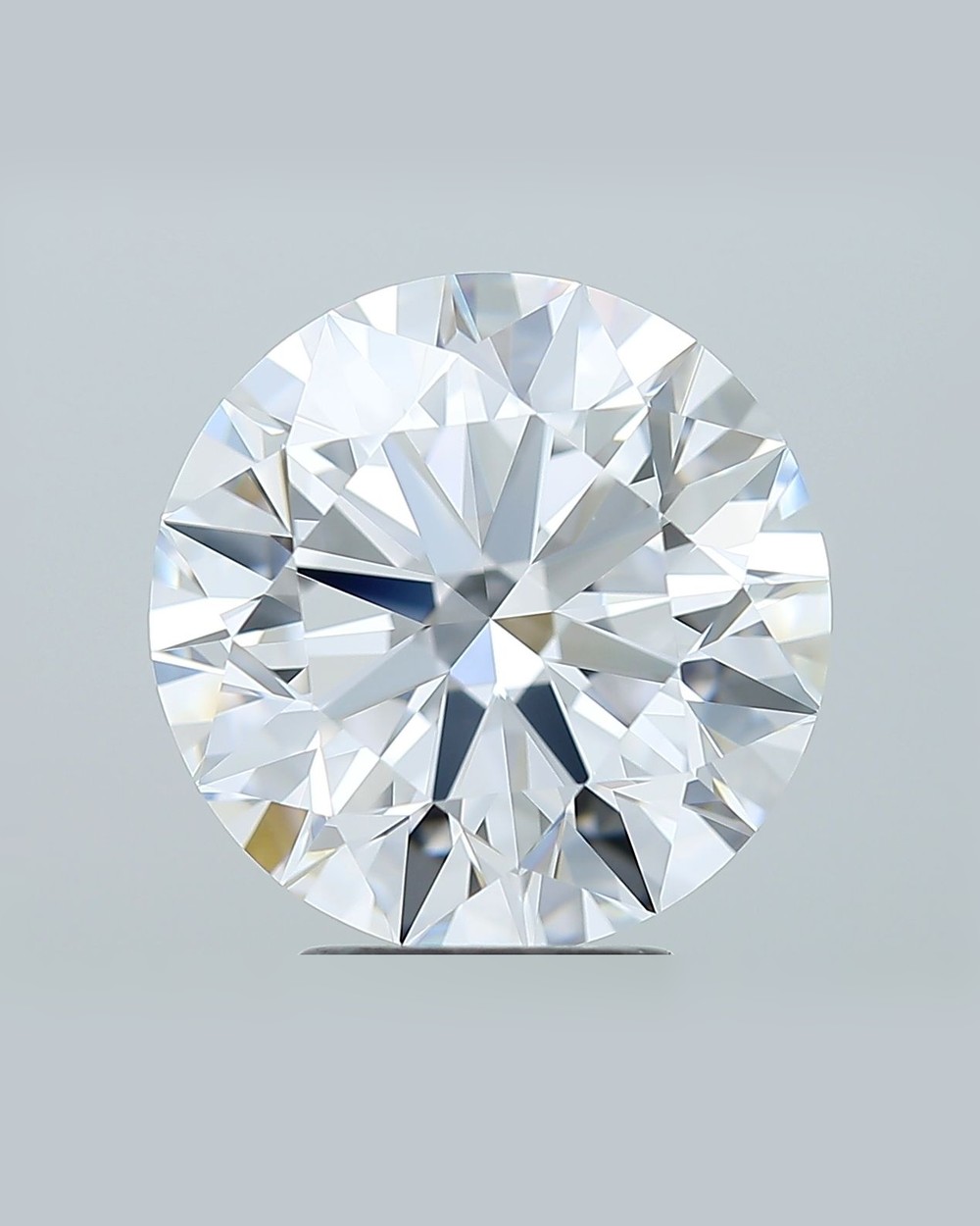 4.51 ct Round Natural Diamond, D IF