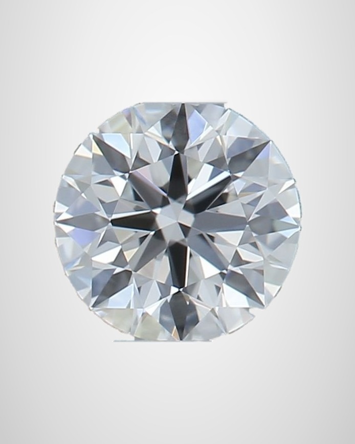 0.34 ct Round Natural Diamond, D IF