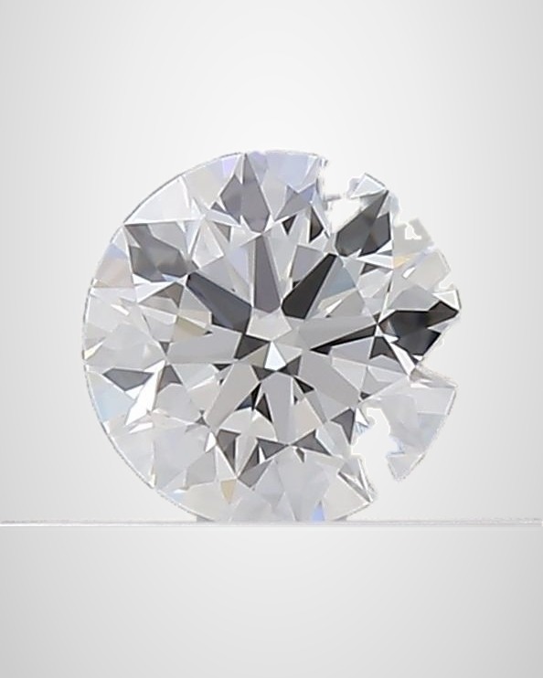 0.24 ct Round Natural Diamond, D IF