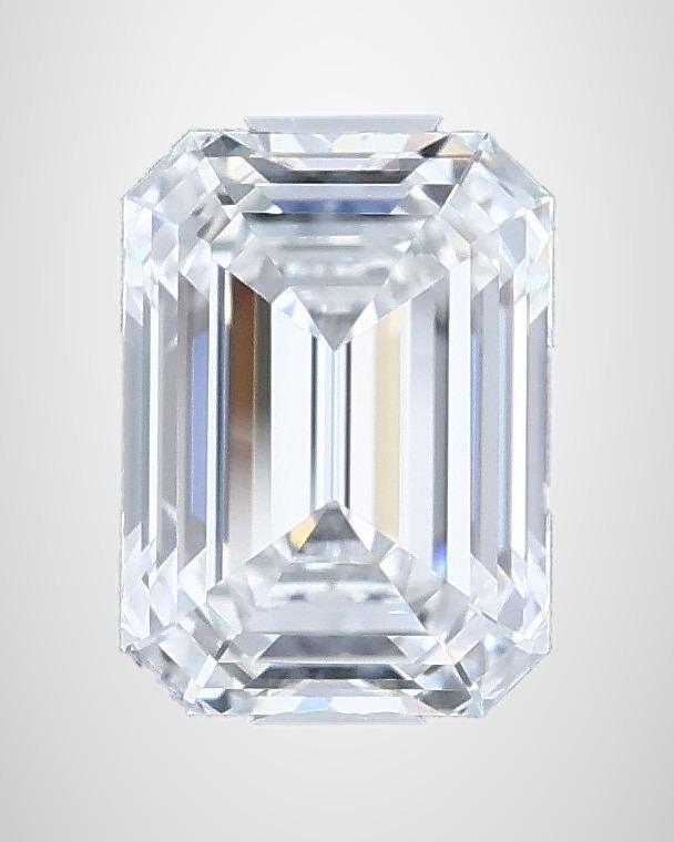 0.82 ct Emerald Natural Diamond, D IF