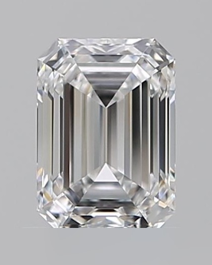 1.01 ct Emerald Natural Diamond, D IF